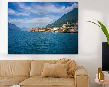 Gardameer - Uitzicht op Malcesine van t.ART