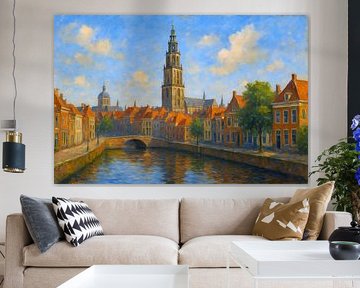 Groningen, Niederlande Gemälde. von Johannes