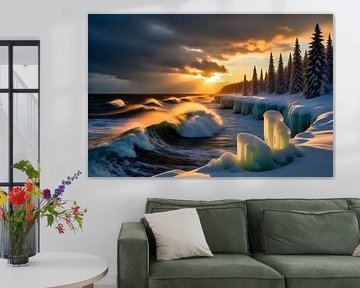 De gouden stilte van de winter