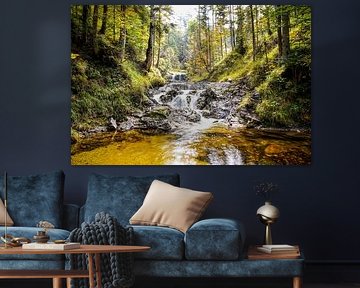 Autumn atmosphere in the mountains - colourful splendour, tranquillity and the magic of nature