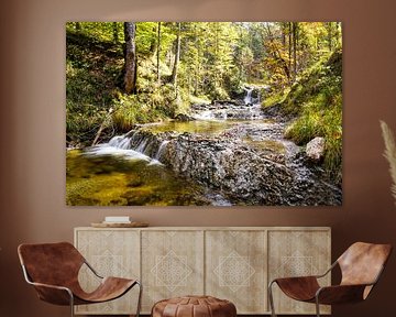 Autumn atmosphere in the mountains - colourful splendour, tranquillity and the magic of nature