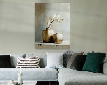 Orchidee im japanischen Stil