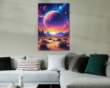 Vue cosmique sur rendyokt rendy