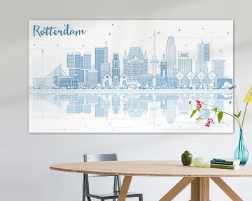 Rotterdam Skyline City