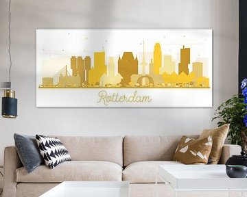 Rotterdam Skyline City by Stef van Campen