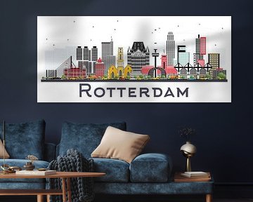 Rotterdam Skyline City