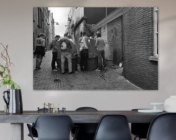 Brüderliches Pinkeln.