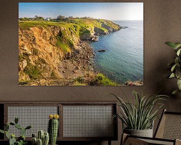 Evening atmosphere on the west coast of the Roscanvel peninsula, Brittany
