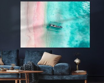 Zomer in de lucht - Pink Beach