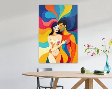 Künstlerische nackte Frau von Egon Zitter