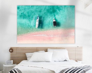 Aerial Summer – Plage Rose Bali sur Philippe HUGONNARD