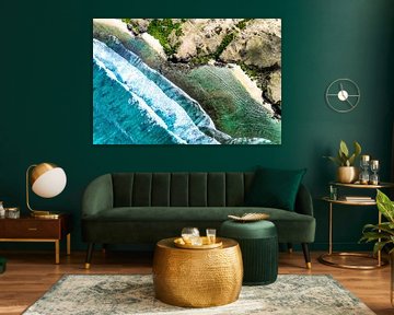 Zomer vanuit de lucht - Oceaangolven