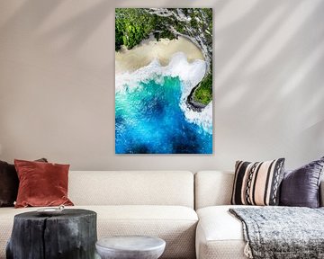 Zomer vanuit de lucht - Vergeten strand