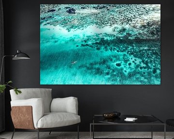 Aerial Summer - Turquoise Coral Reef