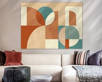 Bold Shapes Retro Style