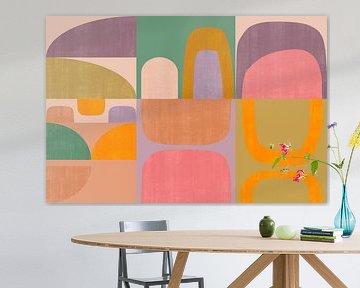 Retro Chic Color Blocks