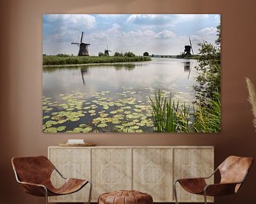 Molens van Kinderdijk sur Ab Wubben