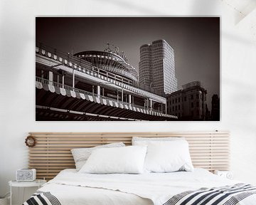 Der kultige Kranzler in Berlin monochrom von Jenco van Zalk