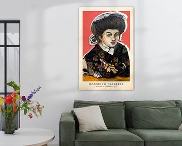 Porträt eines japanischen Mädchens von Miquel Rossello Calafell