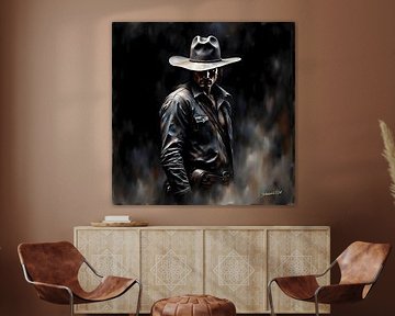 Country & Western - Cowboy im Halbdunkel