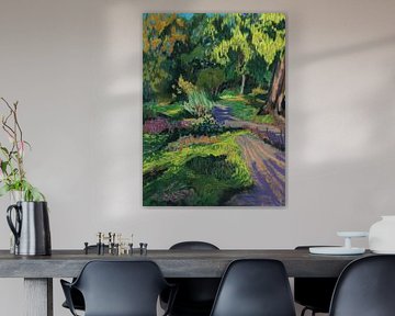 Light in the Botanical Garden by Marjet Visscher