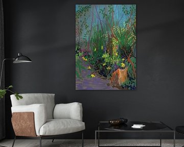 Im botanischen Gewächshaus