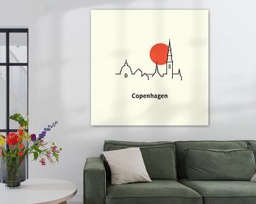 Art nordique minimaliste de Copenhague