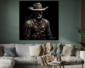 Country & Western - Hors-la-loi solitaire sur Johannas Art Creations