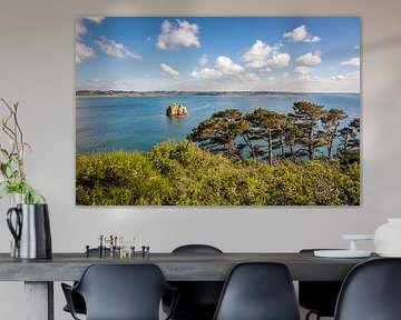 Evening atmosphere in the bay at Pointe de Bihit, Trébeurden, Brittany