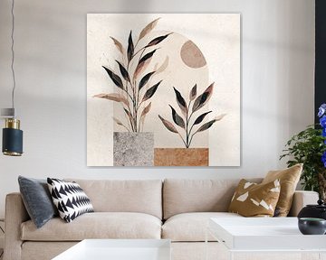 Laubige Gelassenheit im Minimalismus