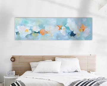 Blumen Abstrakt von ARTEO Gemälde