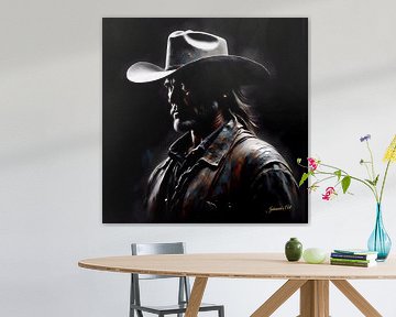 Country & Western - Le profil occidental sur Johannas Art Creations