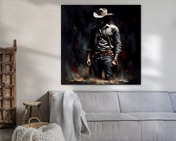 Country & Western - Western Noir sur Johannas Art Creations