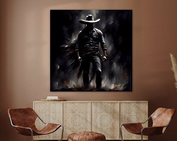 Country & Western - Fantôme de l'Ouest sur Johannas Art Creations