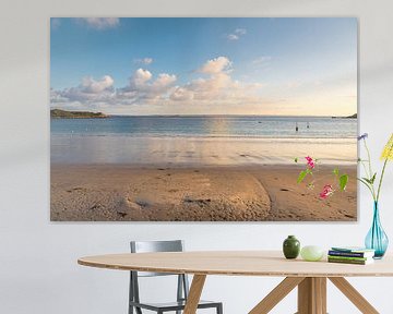 Strand van Tresmeur, Trébeurden, Bretagne van Christian Müringer