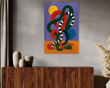 Abstract schilderij. van Johannes