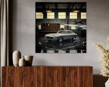 1963 Ferrari 250GT Lusso in werkplaats van Jan Keteleer