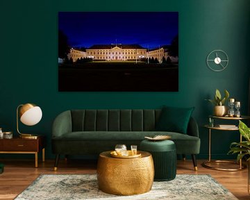 Night shot Schloss Bellevue in Berlin