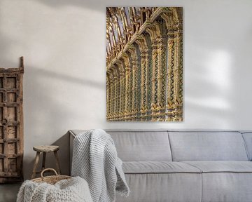 Golden flames of rattanakosin art