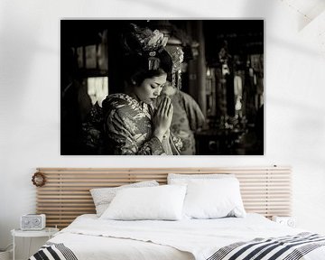 spiritual japan praying Geisha