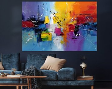 Formes et couleurs abstraites