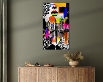 Amsterdam Neon Funky von Preet Lambon