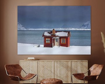 Hütte Lofoten von Sven-Erik Arndt