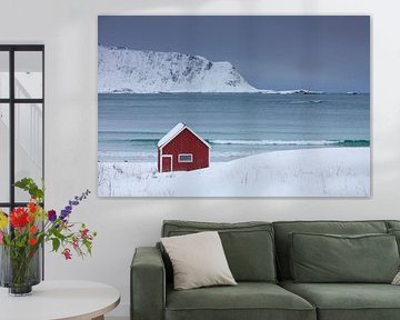 Hütte Lofoten von Sven-Erik Arndt