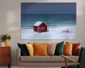 Hütte Lofoten von Sven-Erik Arndt