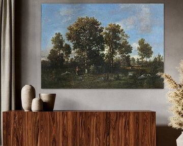 Zonnige dagen in het bos, Narcisse Díaz de la Peña