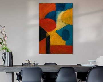 Peinture abstraite. sur Johannes