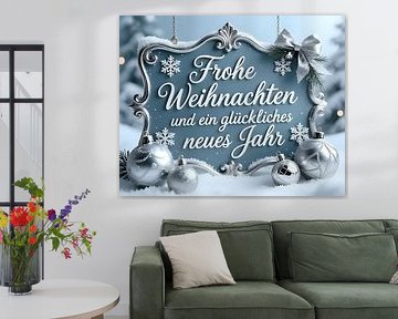 Kleurrijke kerstboodschap