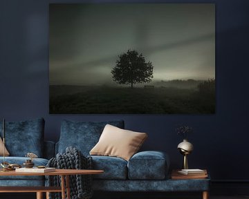 Nuit brumeuse, nuit de brouillard sur Corrine Ponsen