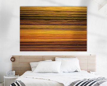 Zonsondergang in lagen van Gert van Eck